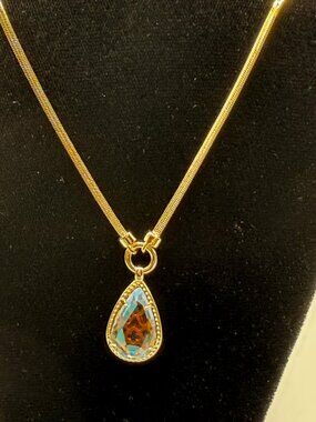 NWT Kendra Scott 14K Gold over Brass Necklace